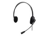 MANHATTAN Stereo USB-Headset On Ear, USB-A Stecker schwarz