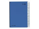 PAGNA Pultordner Color 32 Fächer 1-31 blau