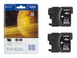 Patrone Brother LC-1100BKBP2 Twin Pack