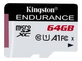 SD MicroSD Card 64GB Kingston SDXC High Endurance (Class1) retail