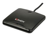 LINDY Chipkartenleser USB EMV 4.1 und PC/SC 1.0/2.0 konform