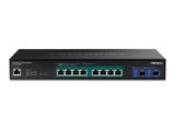 TRENDnet 10-Port 2,5G Web Smart PoE+ Switch w.10G SFP+ Slots