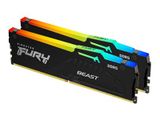 DDR5 64GB PC 5600 CL40 Kingston KIT (2x32GB) FURY Beast RGB retail