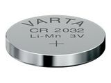 Varta Batterie Knopfzelle CR2032 3V 220mAh Lithium Blis.5St.